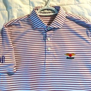 Holder & Bourne cotton pique golf polo